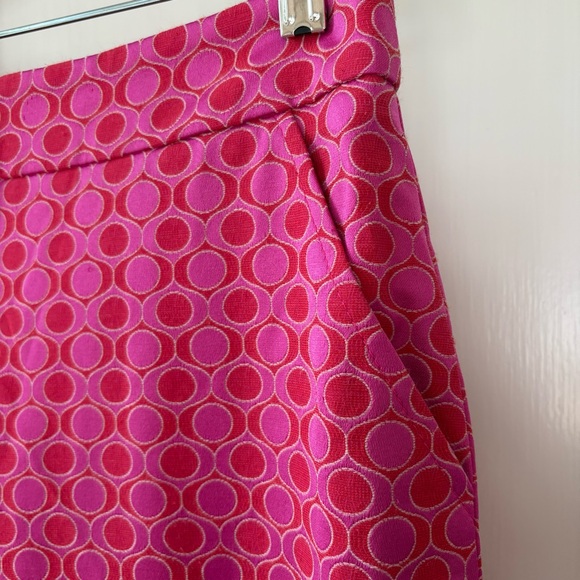 Trina Turk Moss 2 pant with matching top set Pink Ankle Cropped Pants size 6/Med - Picture 4 of 12